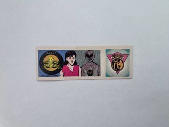 1994 Rare Power Rangers Mini Comic Strip (Pink Ranger)