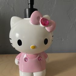 Hello Kitty Pink Soap Dispenser