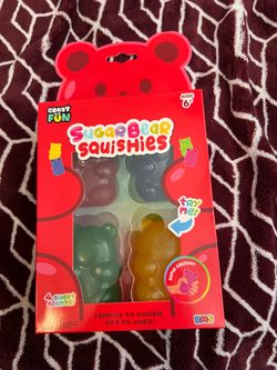 Squishy bear 4 pack