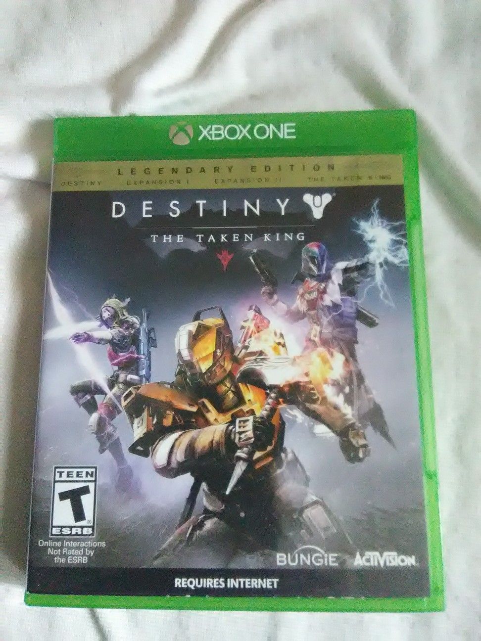 DESTINY THE TAKEN KING XBOX ONE GAME