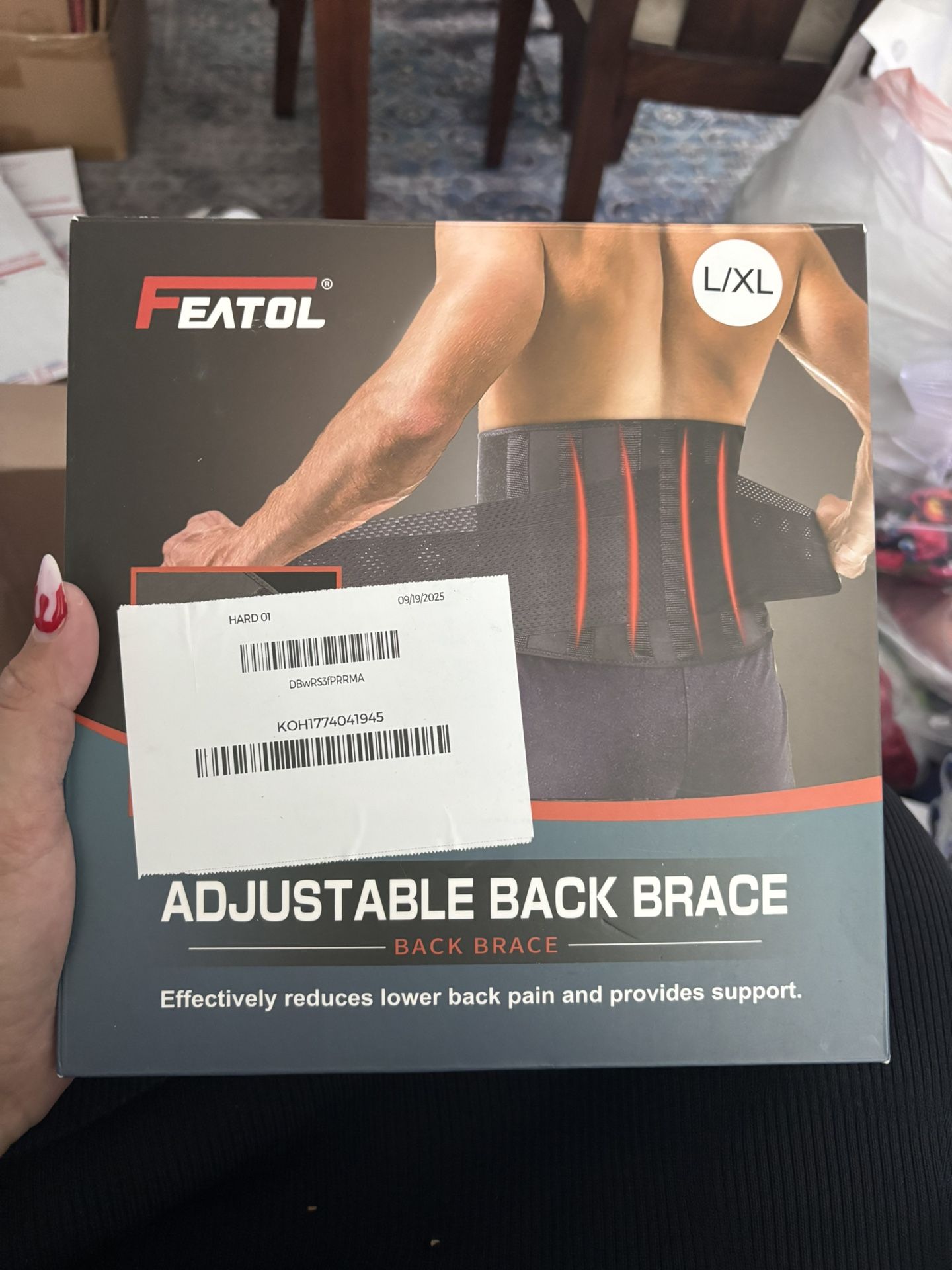 Adjustable Back Brace