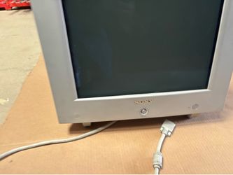 📺 Sony Trinitron HMD-A400 19” FD CRT Monitor – Retro Gaming / VAIO Style