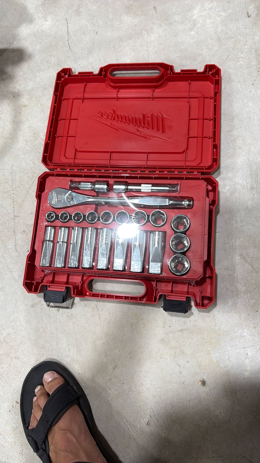 Milwaukee 1/2” Drive 22 Piece Socket Set