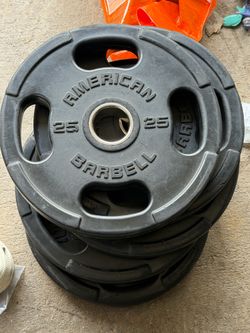 Rubber weight plates