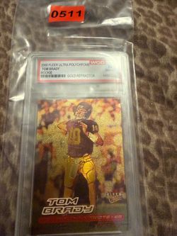 2000 Ultra Polychrome TOM BRADY GEM:MT 10