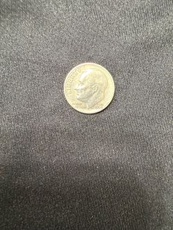 1956 silver dime