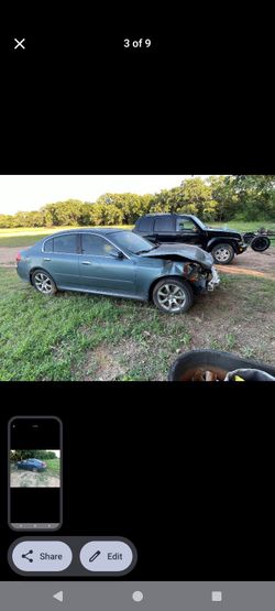 Wrecked 05 Infiniti G35