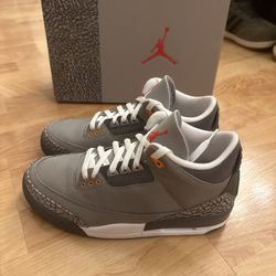 Jordan 3 Cool Grey (2021) Sz 8.5