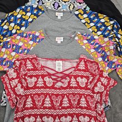 LulaRoe Disney Shirts