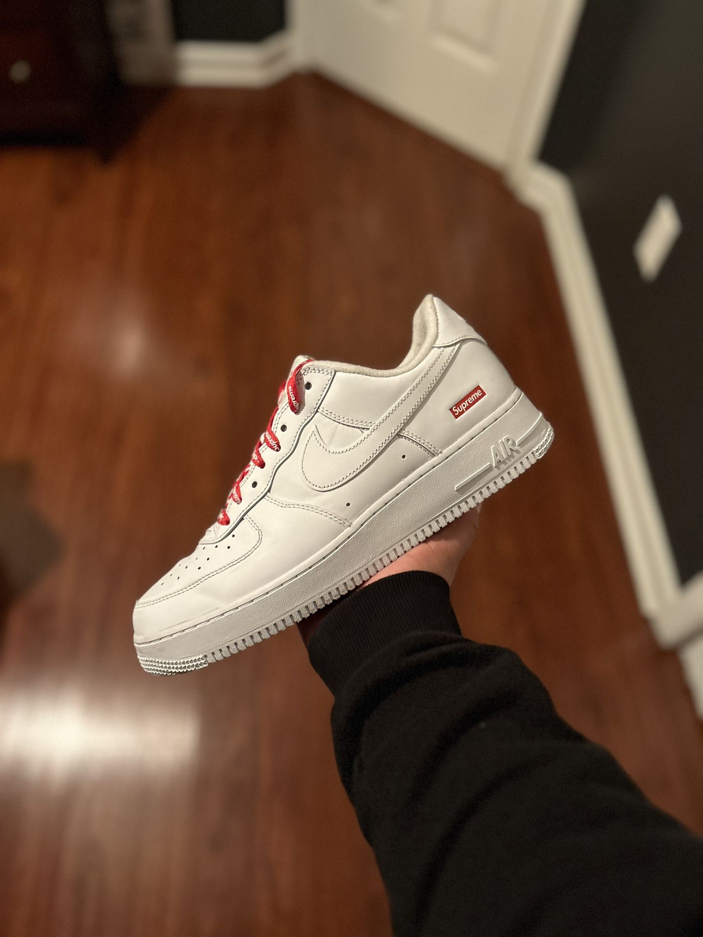 Supreme X Air Force One Low White Sz 10