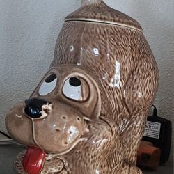 Vintage Hound Dog Cookie Jar
