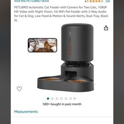 Pet Feeder With Camera 