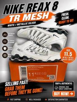 NEW IN BOX Nike Reax 8 TR MESH SZ 11.5