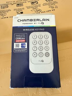 Chamberlain CH348- Wireless Garage Door Opener Keypad