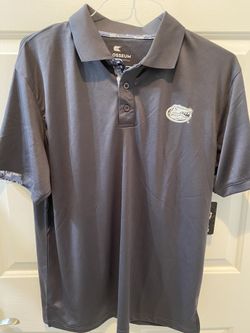 Florida gators polo performance with camp and flag detail