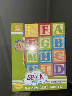 ABC wood blocks