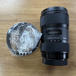Sigma 18-35mm f/1.8 DC HSM Art Lens 