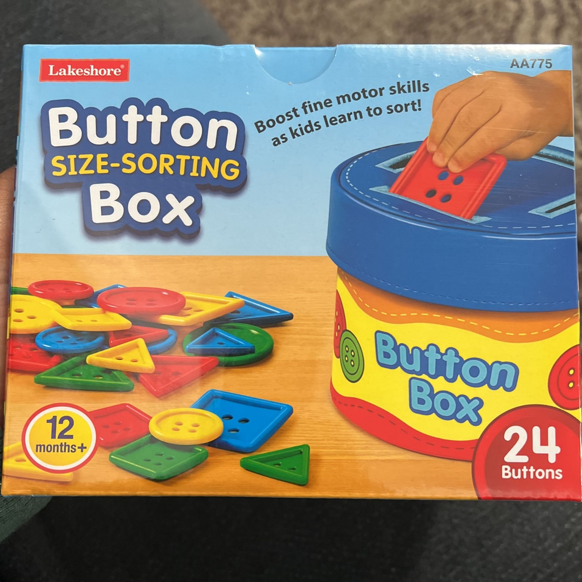 Button Size Sorting Box