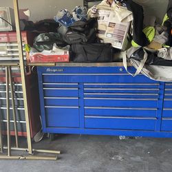 Snap on tool box and tools
