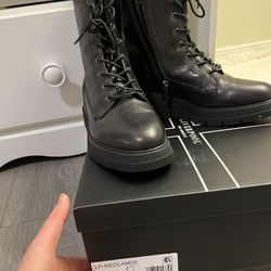 Black Boots LIVERPOOL LOS ANGELES size9,5