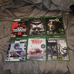 Xbox Games (Look At Description) 