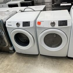 samsung dryer washer set frontal 