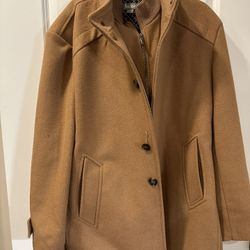 3X Double Breasted Peacoat