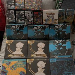 POKEMON ETB BOOSTERS