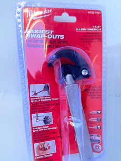 Milwaukee 1.25 in. Basin Wrench