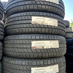 235/75/15 New Tires Set Of 4 Hankook Installed And Balanced Set De 4 Llantas Nuevas Instaladas Y Balanceadas