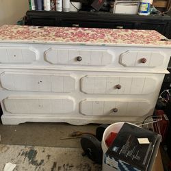 Solid Wood Dresser 