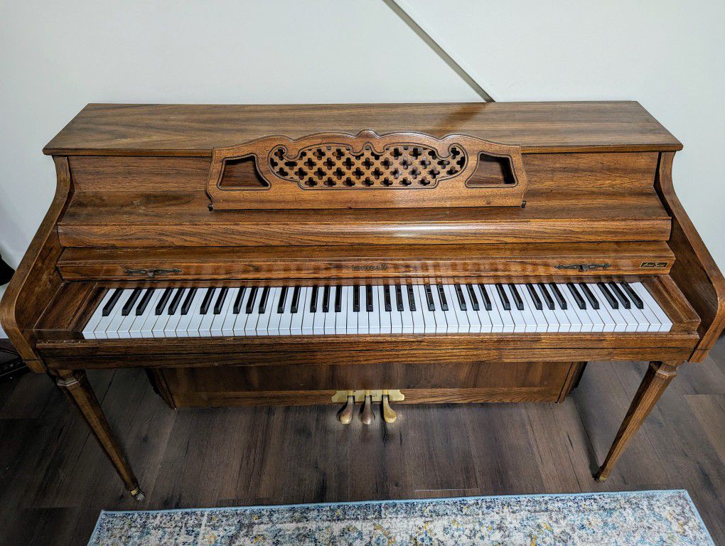 Kimball Upright Piano & Bench 
