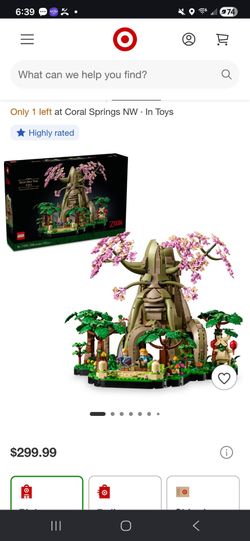 Zelda great tree lego