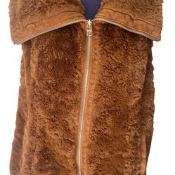 Marc New York Faux Fur Vest Size Large 