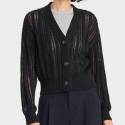 Cardigan black large  