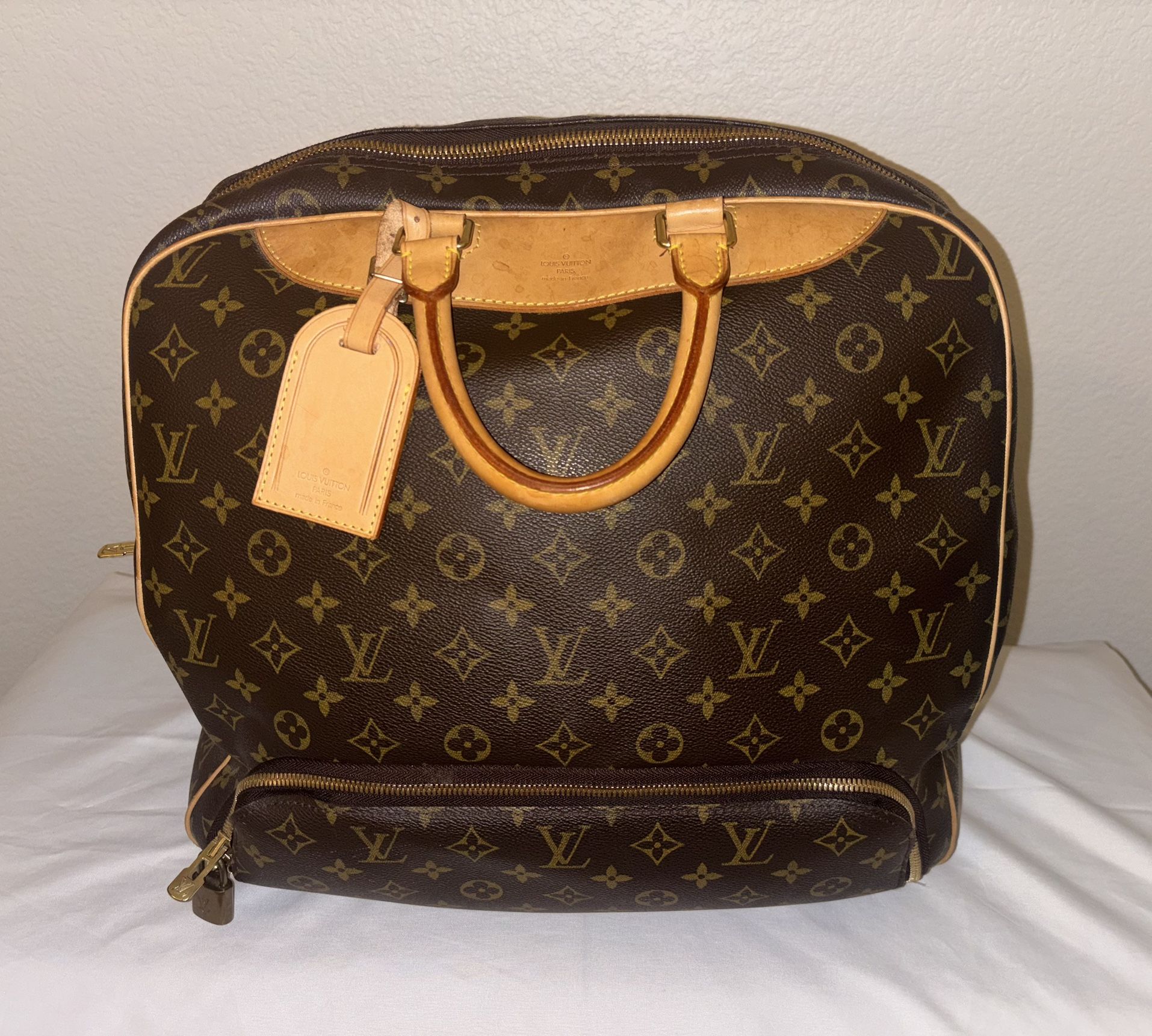Louis Vuitton Alize 24 Heures Travel Luggage Bag.