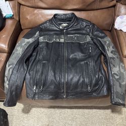 Vintage Men’s Leather Harley Davidson Jacket