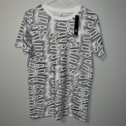 Adidas boys tshirt size L 14/16