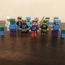 Lego Minecraft Mini figures 