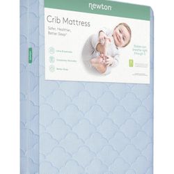 Newton Baby Crib Mattress Sky Blue 