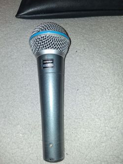 Mic & Signed acoustic with case - bundle