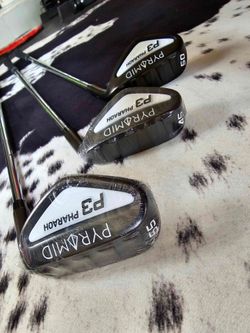 Brand New Pyramid P3 Pharaoh Precision Wedge Set (45°, 50°, 55°) – Right Handed