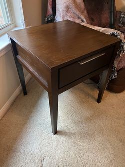 Office/student end table and computer/file table
