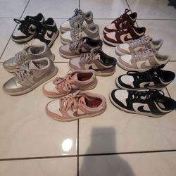 Girls Sneakers Size 4 and 4 1/2