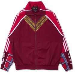 Adidas x Pharrel Williams red track top Sweater Large 