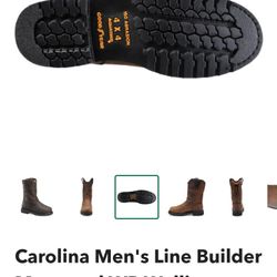 Carolina Work Boots Aluminum Toe 11.5