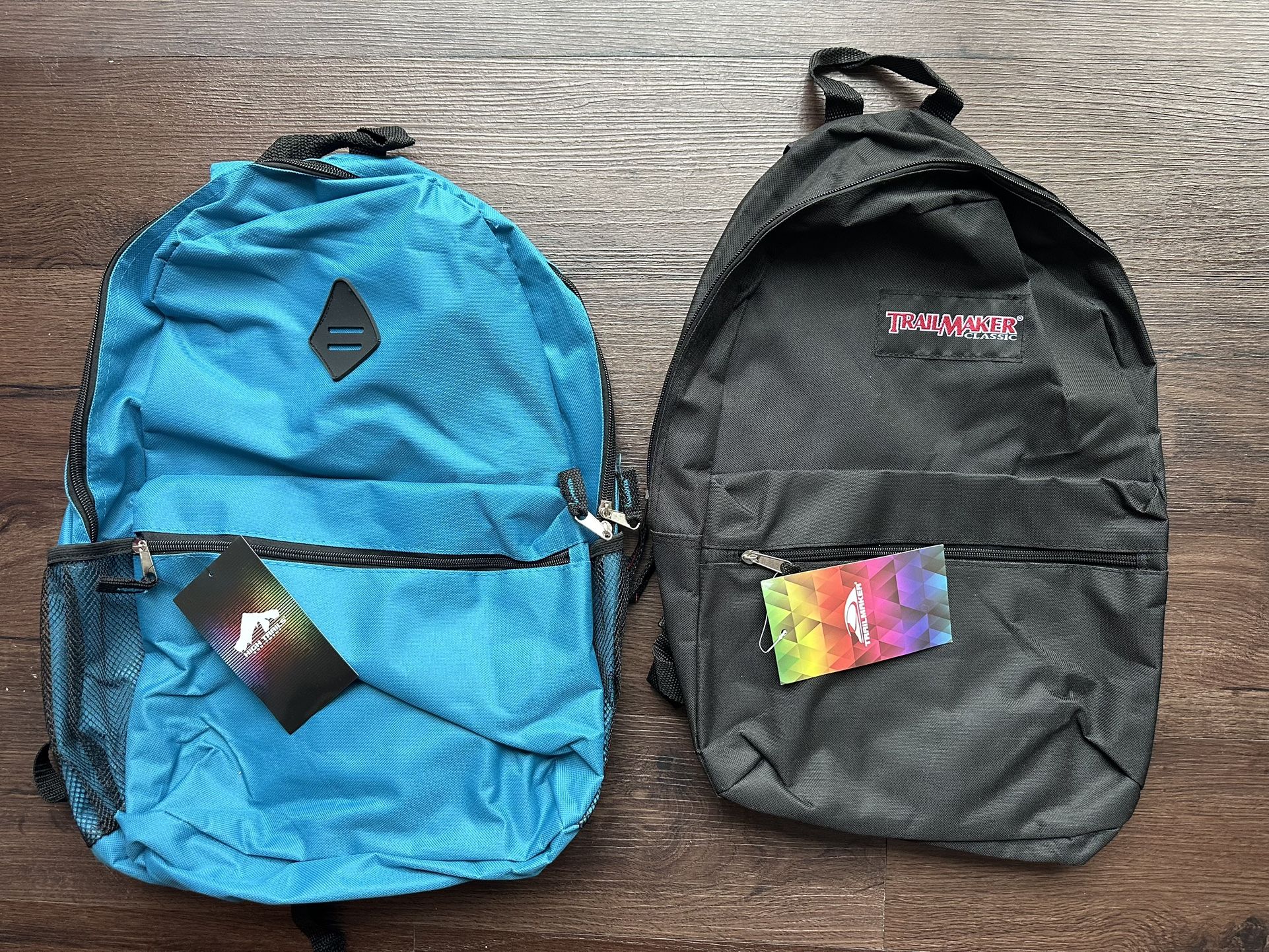 New Backpacks, $15 For Each