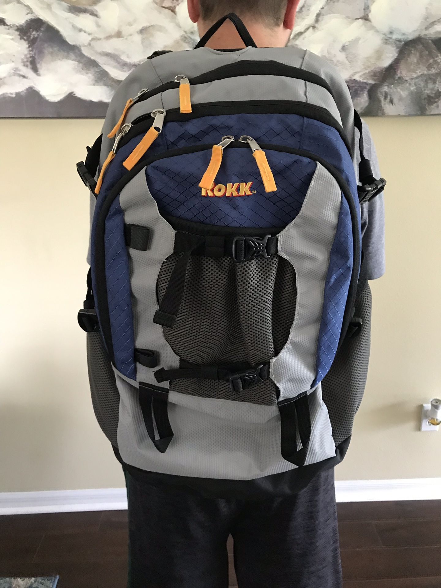 Rokk Camping/Hiking Backpack