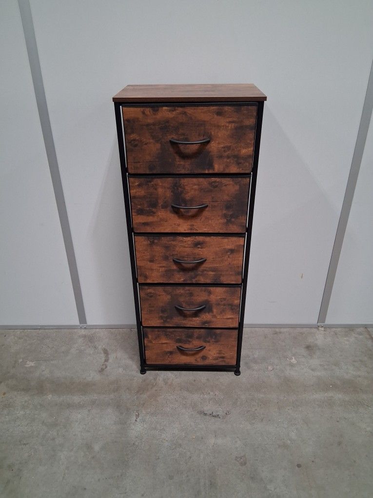 Rustic Brown Storage Tower