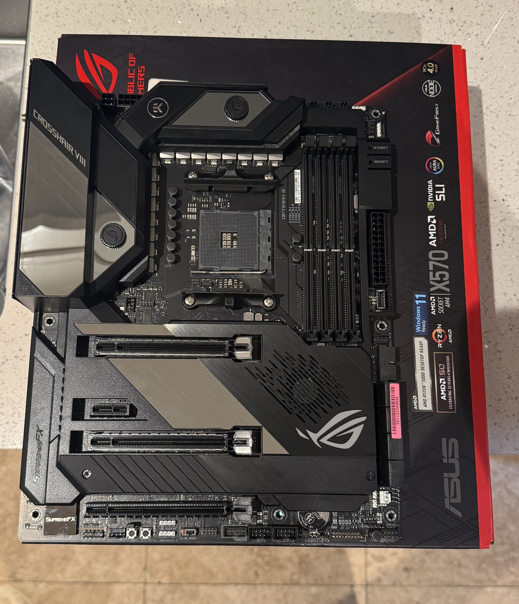 Asus ROG Strix Crosshair VIII Formula X570 WiFi AM4
